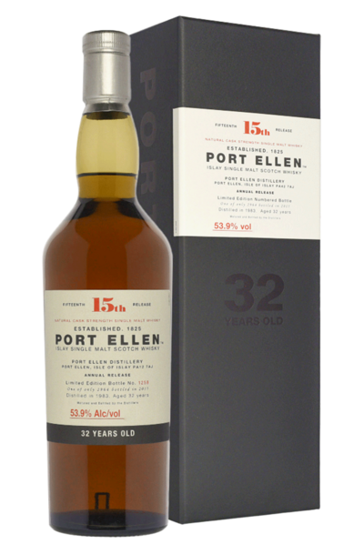Port Ellen 32 Year 750ml Bottle with box