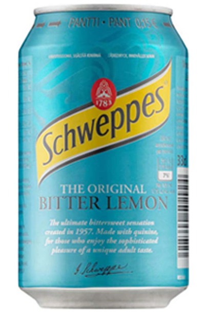 Schweppes Bitter Lemon Can 330ml
