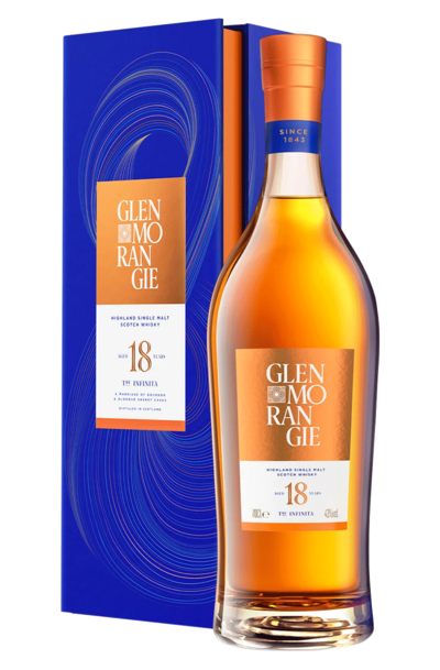 Glenmorangie 18 Year Single Malt 700ml Bottle with Gift Box