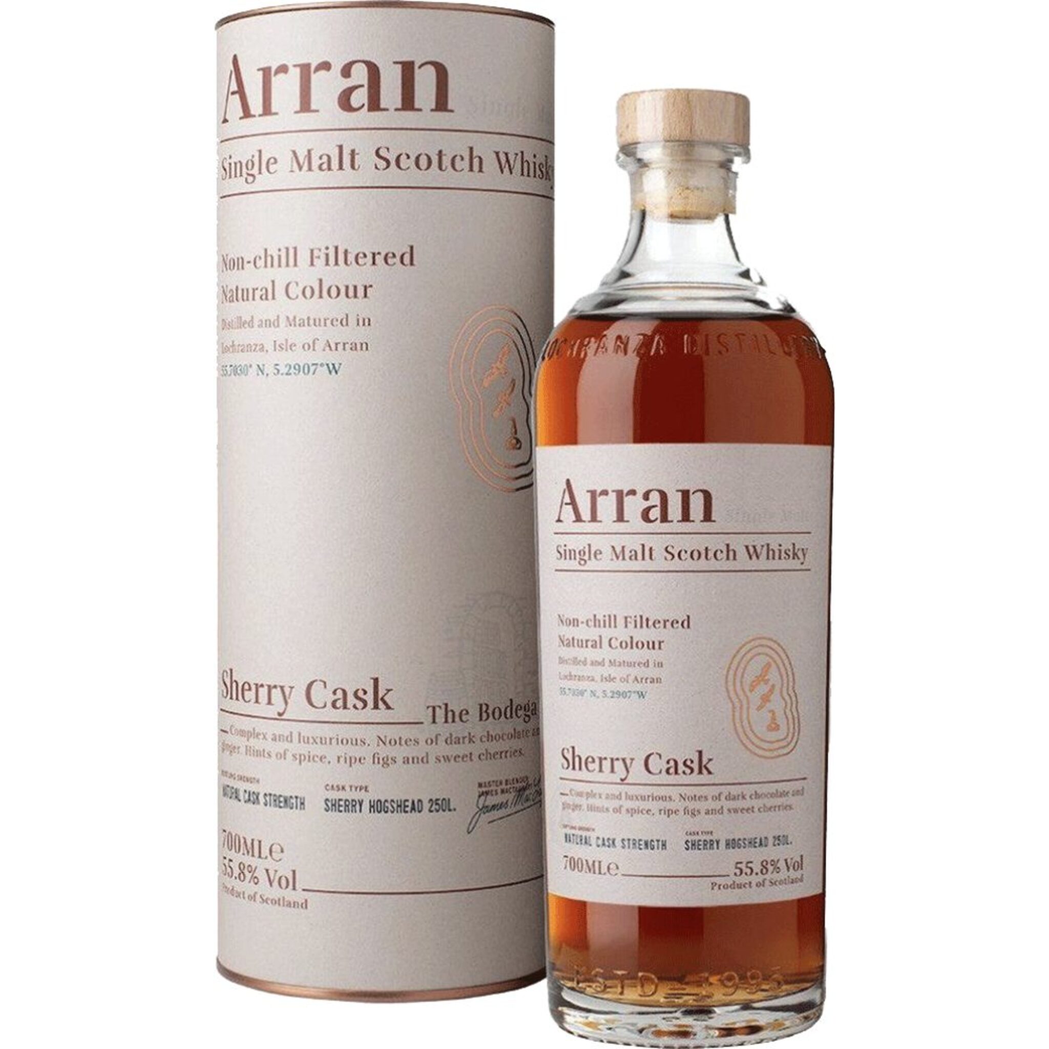 Buy Arran Sherry Cask The Bodega Single Malt 700ml w/Gift Box at