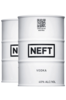 2 x NEFT Vodka White Barrel 700ml
