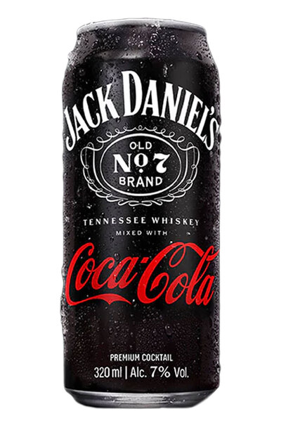 Jack Daniel's & Coca Cola Can 320ml