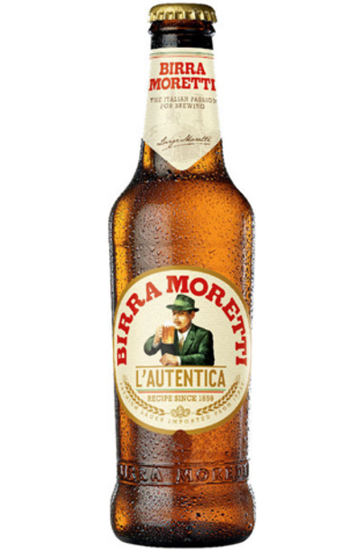 Birra Moretti Beer Bottle
