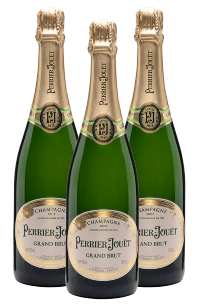 3 x Perrier Jouet Grand Brut 750ml