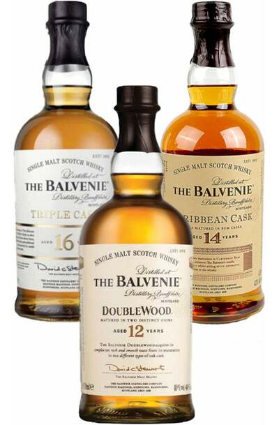 Fu Lu Shou Balvenie Scotch Trio Gift Set