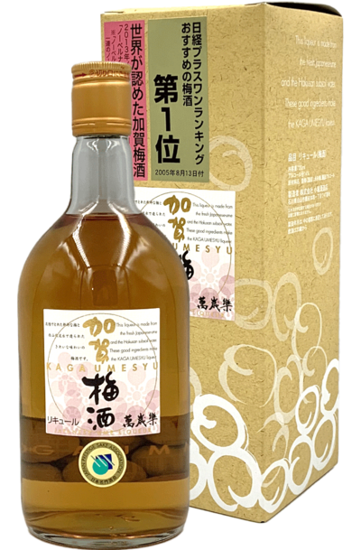 Kobori Manzairaku Kaga Umeshu 720ml Bottle with Gift Box