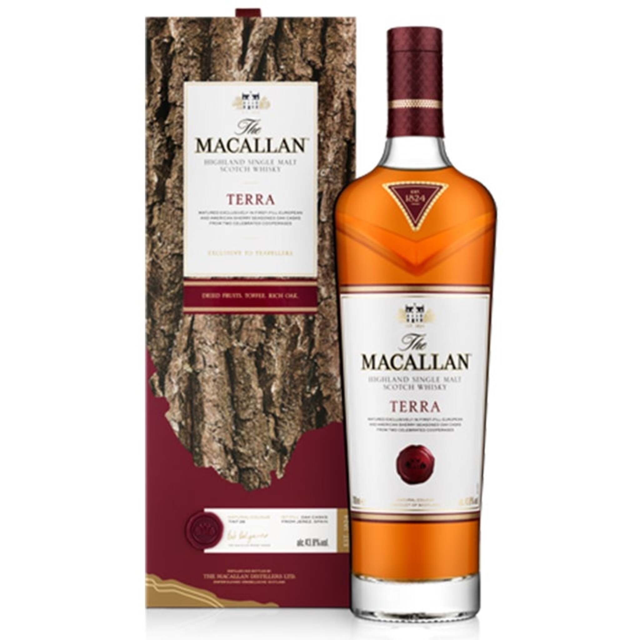 The ＭＡＣＡＬＬＡＮ TERRA Buy Macallan Terra 700ml w/Gift Box at the best price - Paneco