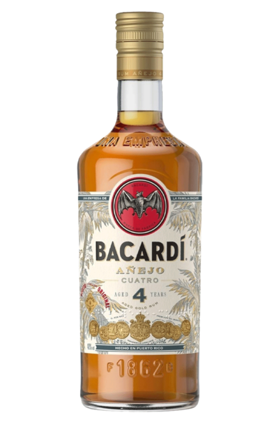 Bacardi Anejo Cuatro 700ml Bottle