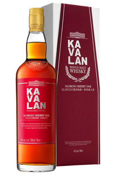 Kavalan Oloroso Sherry Oak 700ml Bottle with Gift Box