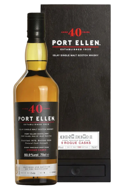 Port Ellen 40 Year Old Single Malt 700ml w/Gift Box