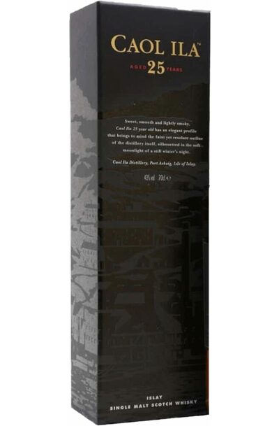 Caol Ila 25 Year Single Malt 700ml with Gift Box