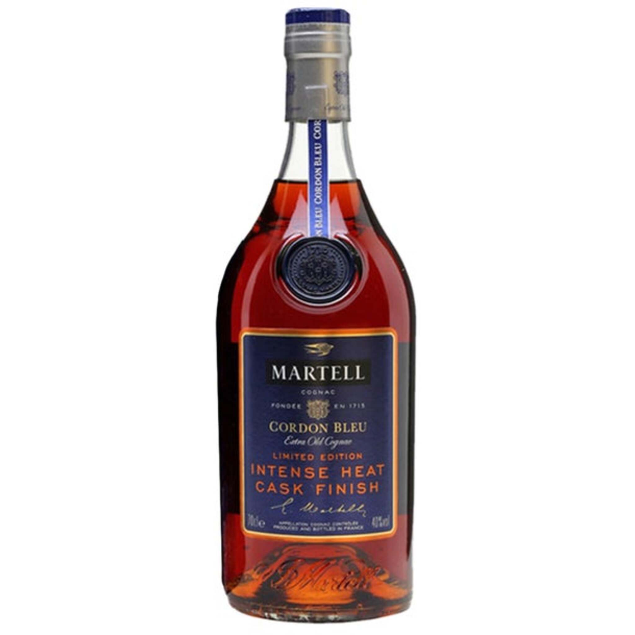 Buy Martell Cordon Bleu Cognac - Intense Heat 700ml w/ Gift Box at