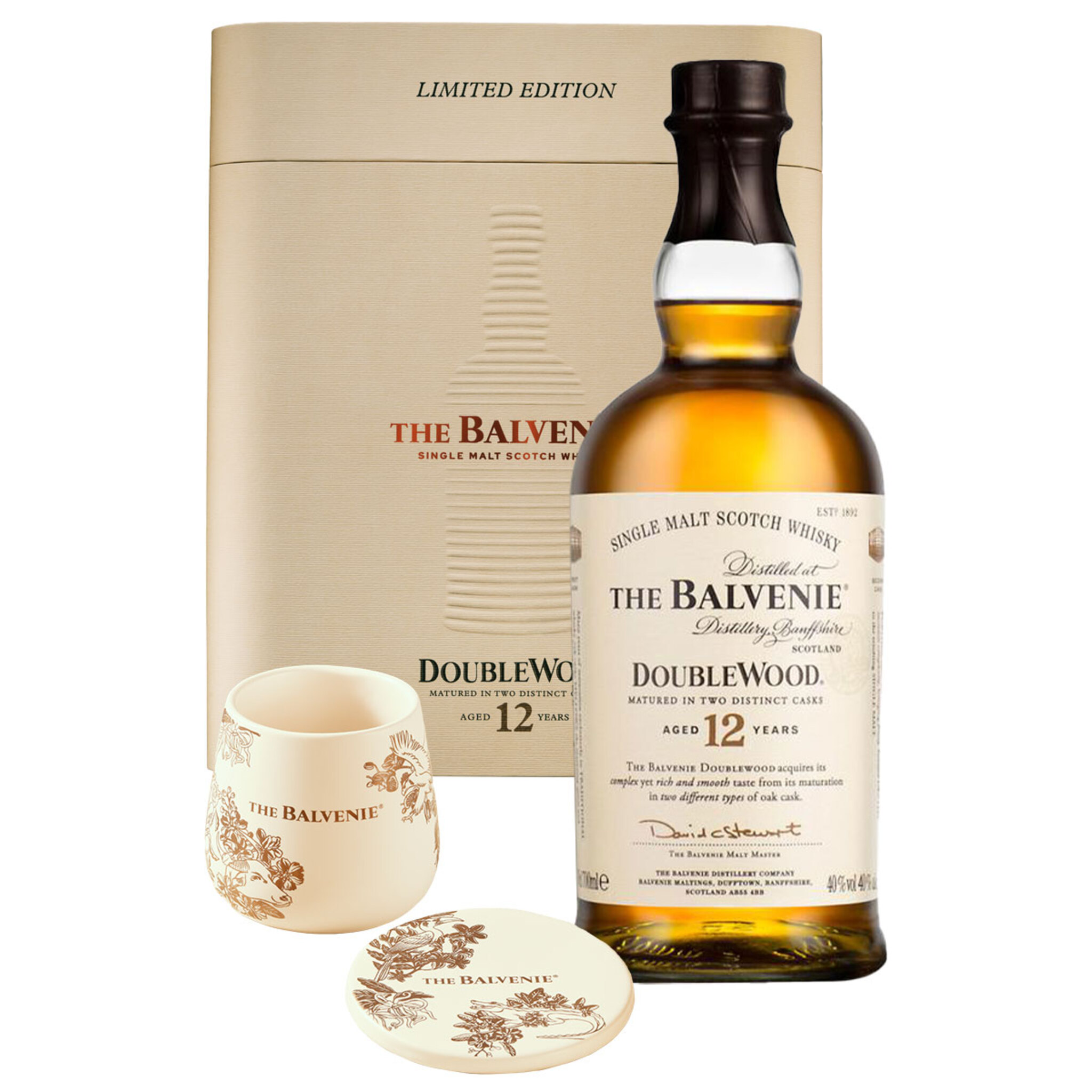 Buy Balvenie 12 Year Old Doublewood 700ml Makers Pack Giftset with