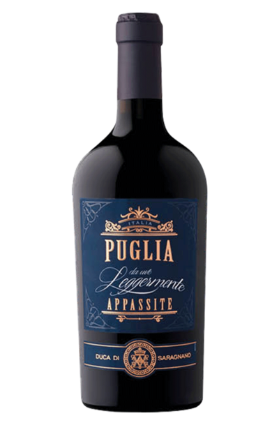 Duca di Saragnano Rosso da uve Leggermente Appassite Puglia IGT 750ml