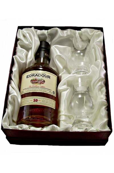 Edradour 10 Year Gift Pack with 2 Glasses
