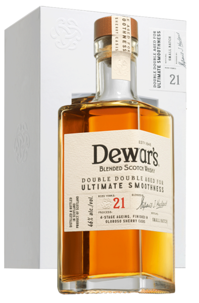 Dewar’s Double Double 21 Year Old 700ml Bottle with Gift Box