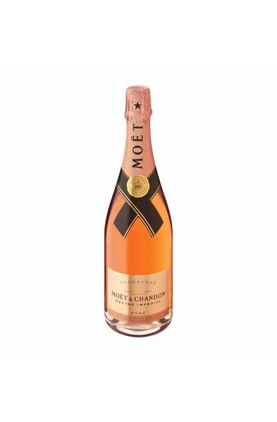 Moet & Chandon Nectar Imperial Rose bottle