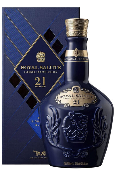 Chivas Royal Salute 21 Years The Signature Blend 700ml Bottle with Gift Box