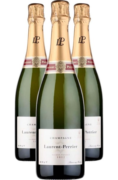 3 x Laurent Perrier Brut 