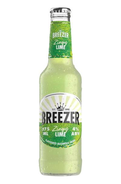 Bacardi Breezer Zingy Lime Bottle 275ml