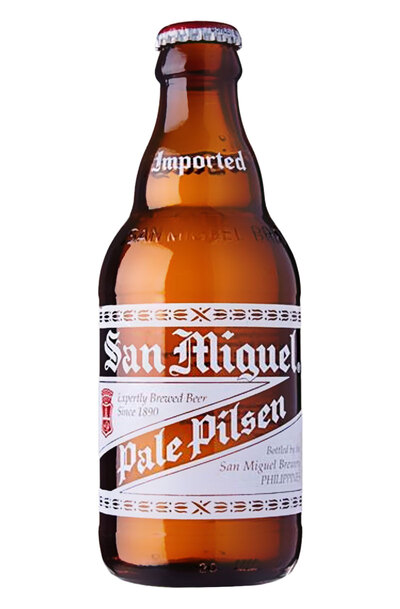 San Miguel Pale Pilsen Beer Steinie Bottle 330ml
