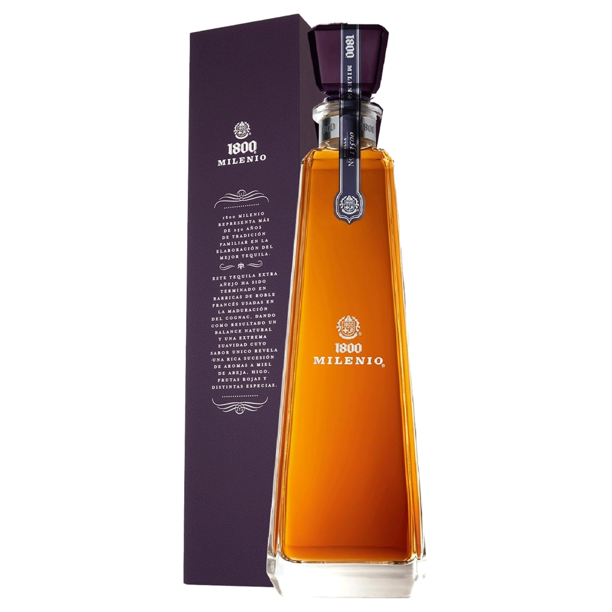 Buy 1800 Milenio Tequila 750ml w/Gift Box at the best price