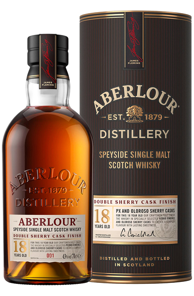 Aberlour 18 Year Old Double Sherry Cask Finish 700ml with Gift Box