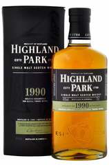 Highland Park 1990 Bottle and Box