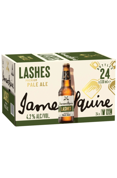 24 x James Squire 150 Lashes Pale Ale Bottle 330ml
