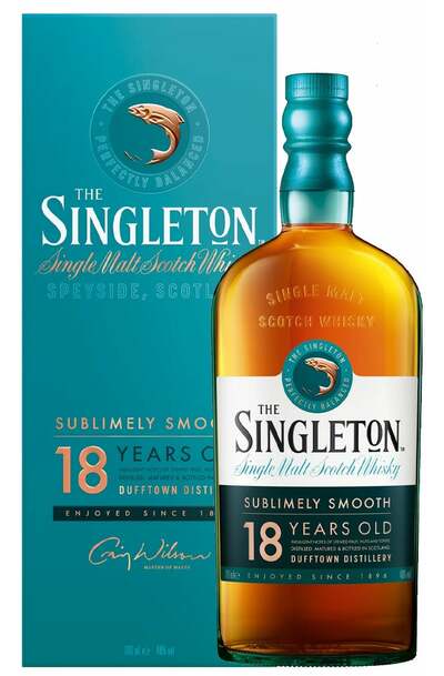 The Singleton of Dufftown 18 Year 700ml Bottle w/Gift Box