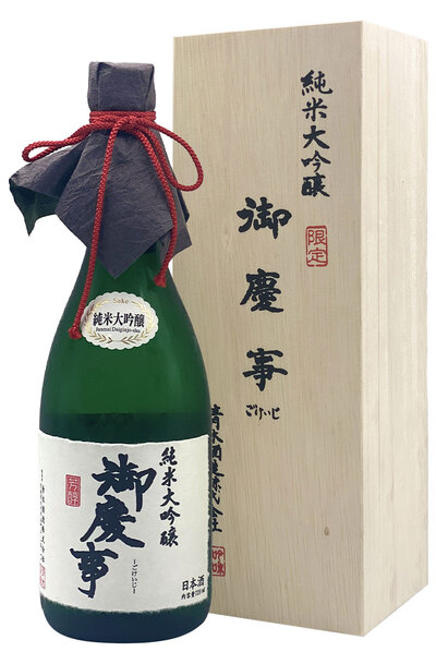 Aoki Gokeiji Junmai Daiginjo 720ml with Wood Box