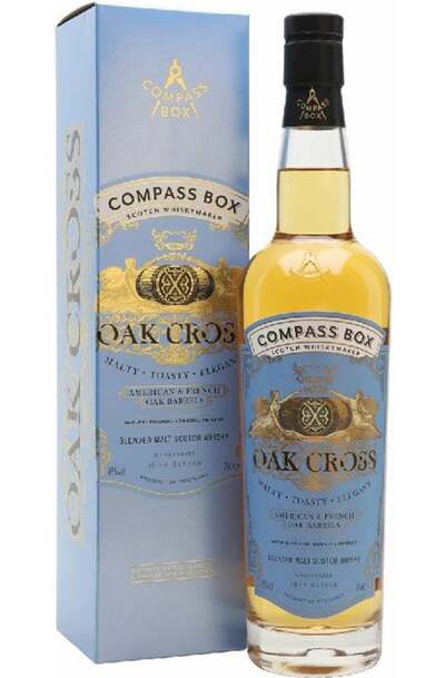 Compass Box Oak Cross 700ml Bottle w/Gift Box 