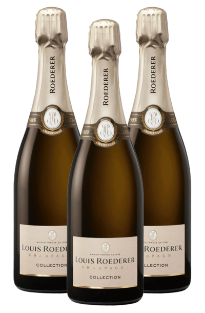 3 x Louis Roederer Collection 245 Brut 750ml