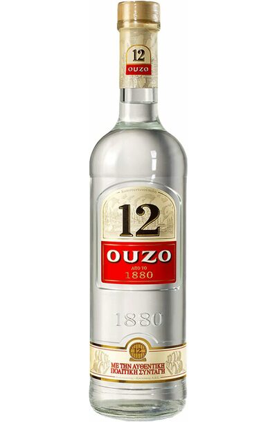 Ouzo 12 1L Bottle 