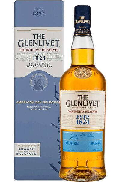 Glenlivet Founders Reserve Single Malt 700ml with Gift Box
