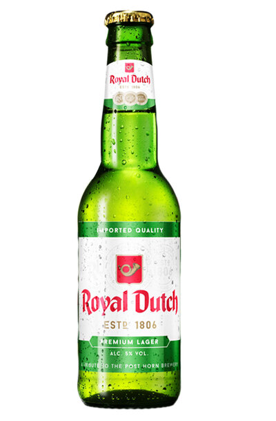24 x Royal Dutch Post Horn Bottle 330ml