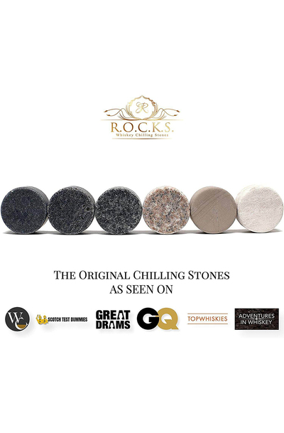 ROCKS The Connoisseur's Set Twist Glass Edition Gift Set