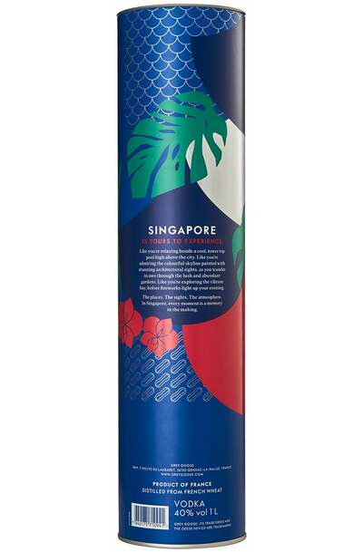 Grey Goose Singapore Special Edition 1L Box