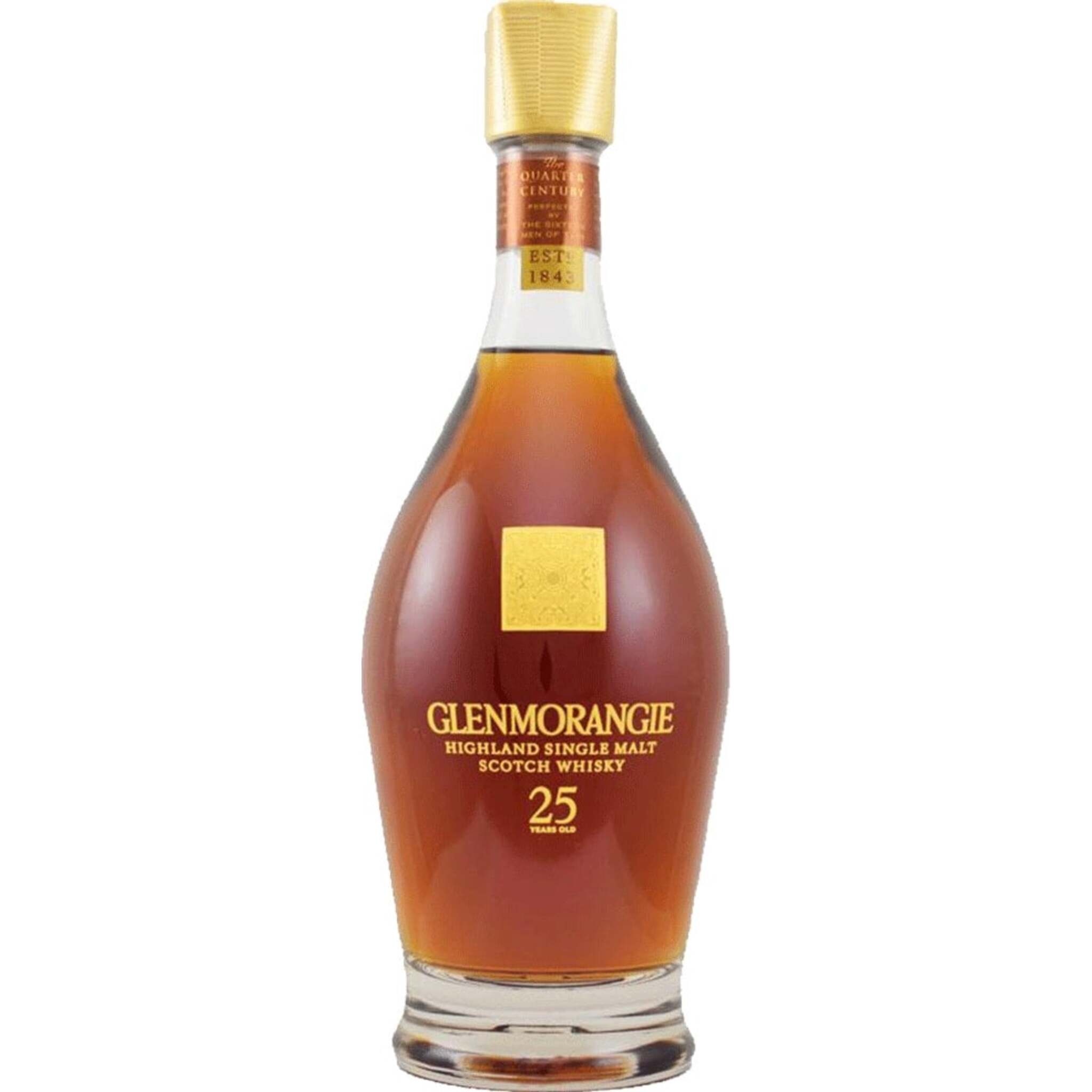 Buy Glenmorangie 25 Year Quarter Century Single Malt 700ml w/Gift