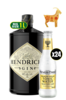 Hendricks Gin 1L and 24x Fever-Tree Premium Indian Tonic Water Bottle Case 200ml