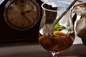 black palomino in a cup