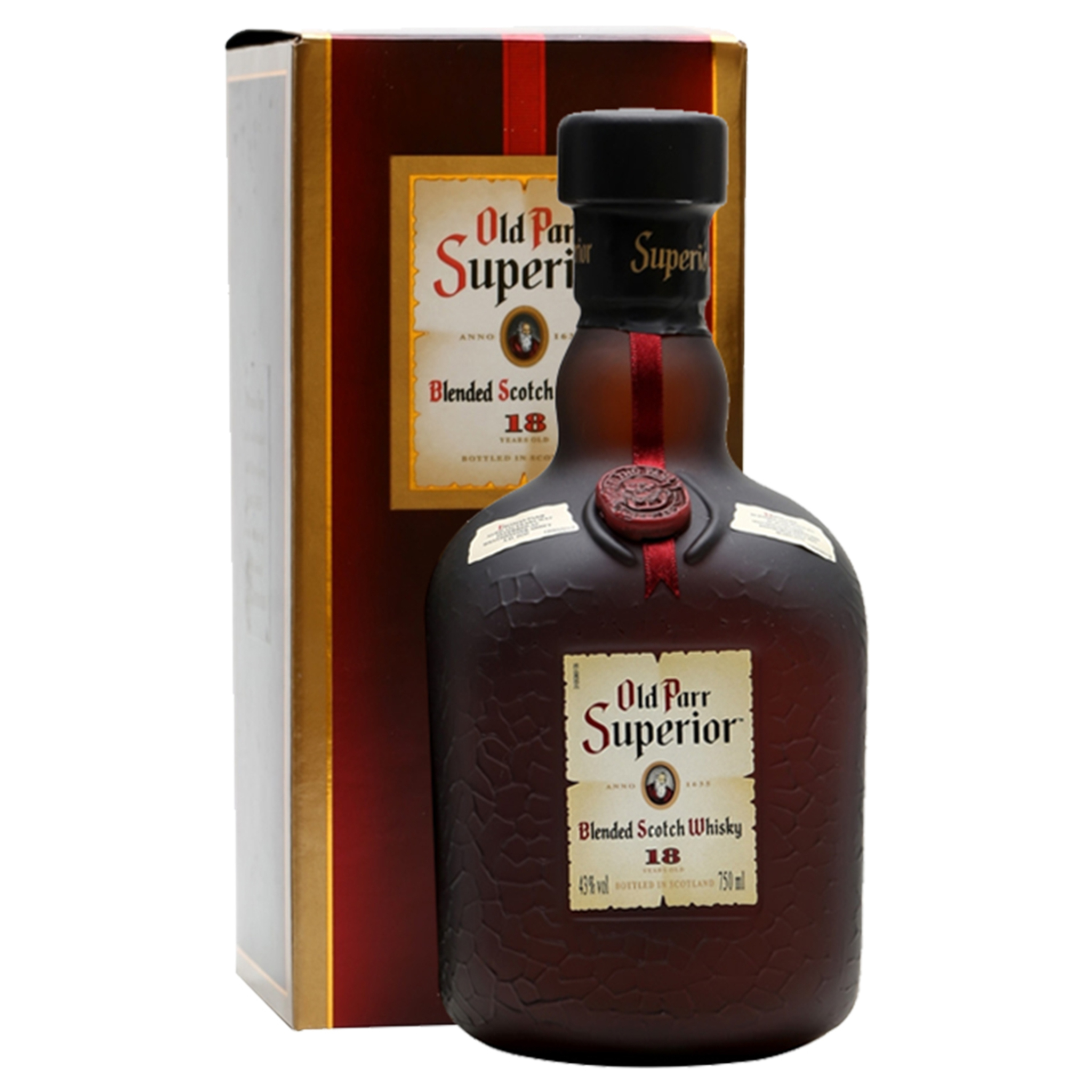 Buy Old Parr Superior 18 Years 750ml w/Gift Box at the best price