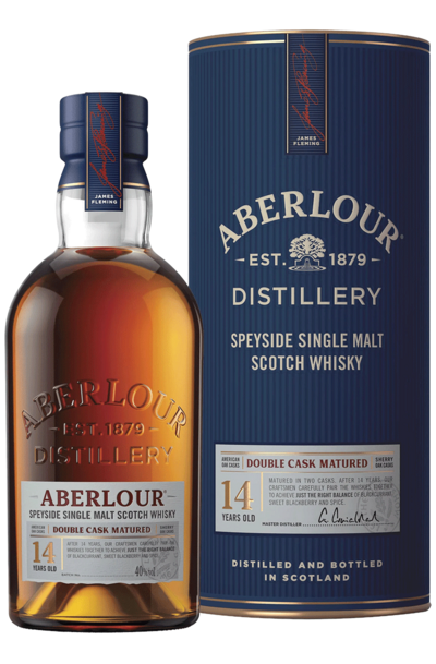 Aberlour 14 Years Double Cask Matured 1L Bottle with Gift Box