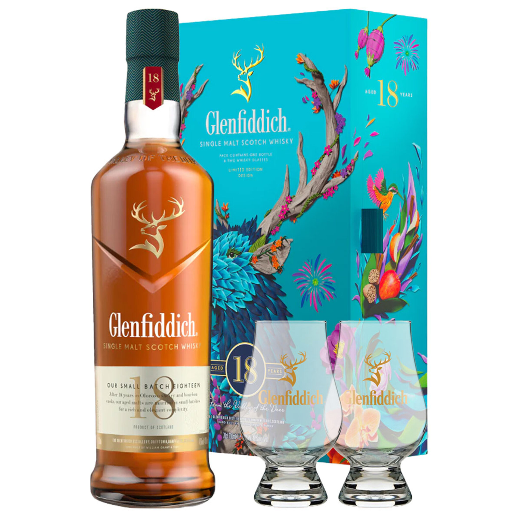 Buy Glenfiddich 18 Years 700ml Lunar New Year 2024 Limited Edition