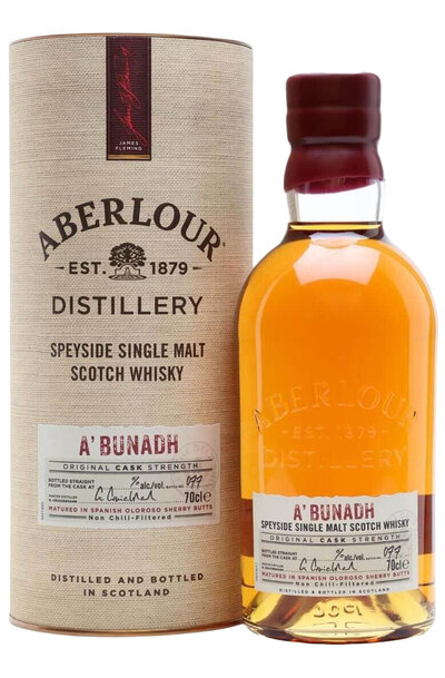 Aberlour A'Bunadh Batch 77 Single Malt 700ml Bottle with Gift Box