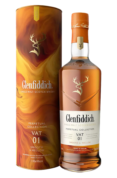 Glenfiddich Perpetual Collection Vat 01 1L Bottle with Gift Box