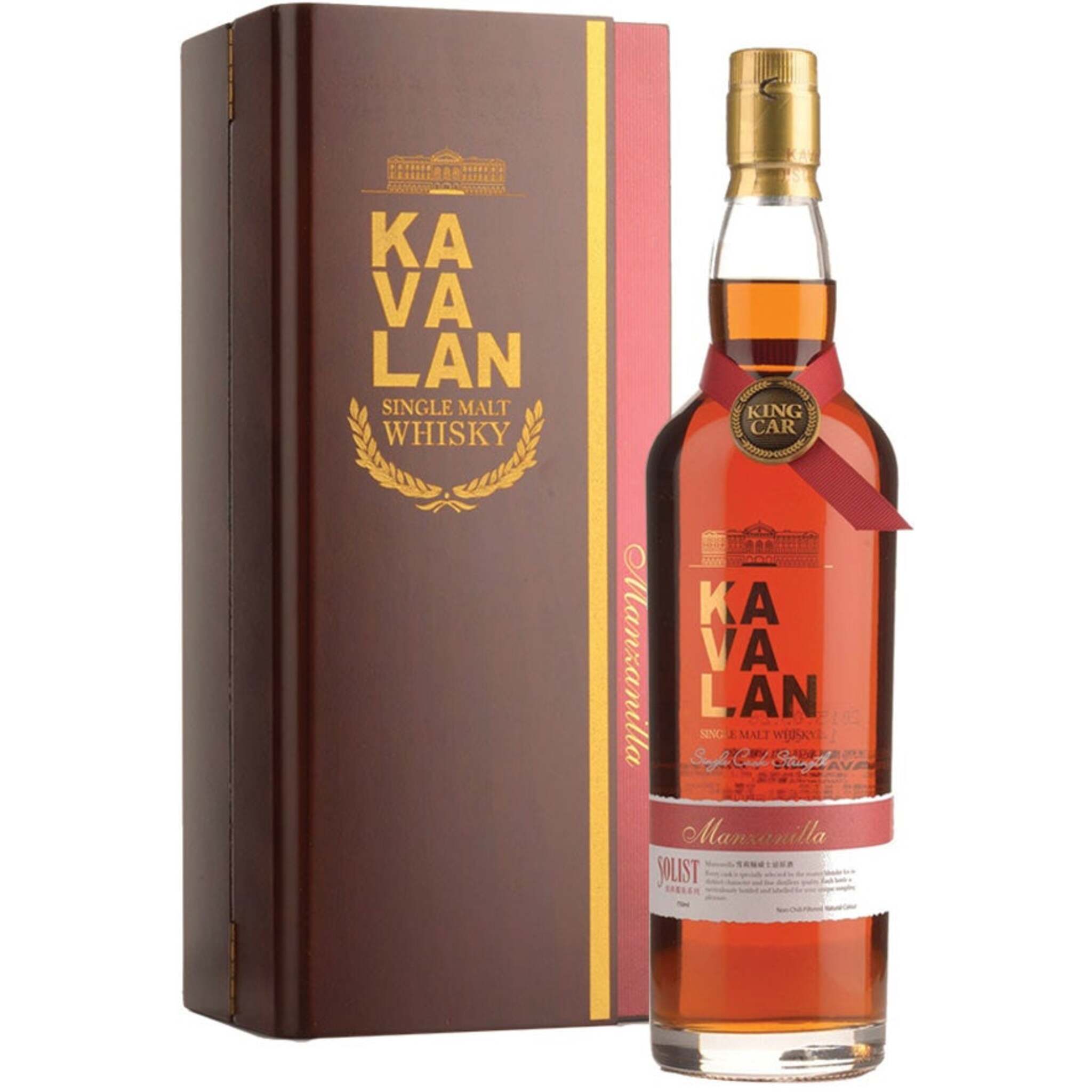Buy Kavalan Solist Manzanilla Sherry Cask 700ml w/ Gift Box at the