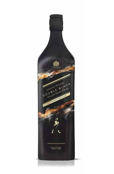 Johnnie Walker Double Black 1L Shadow Limited Edition bottle