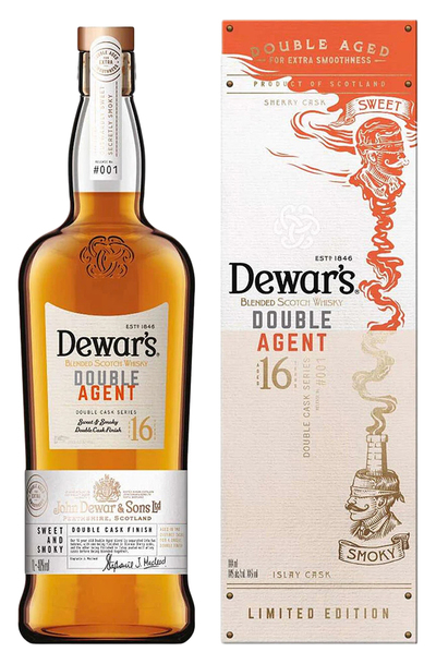 Dewar's 16 Years Double Agent 1L with Gift Box