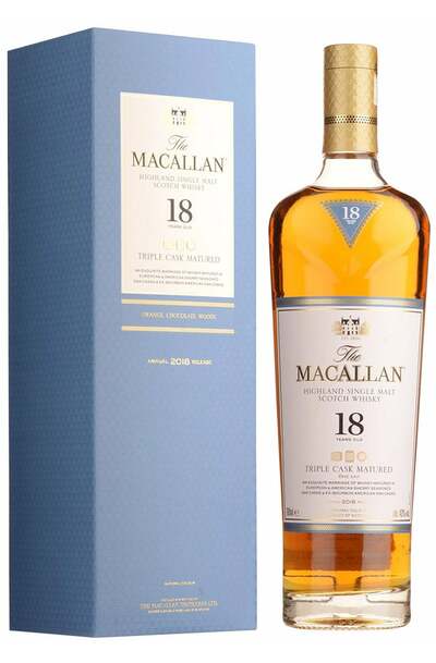 Macallan 18 yr Triple Cask Single Malt 700ml w/ Gift Box